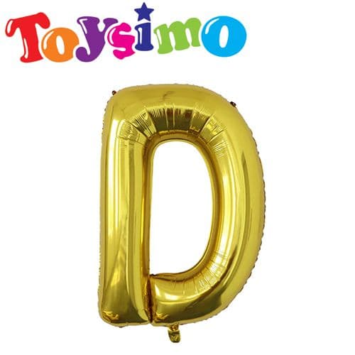 32-Inch D Letter Alphabet Balloon