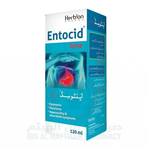 Entocid Syrup Sugar Free 120Ml