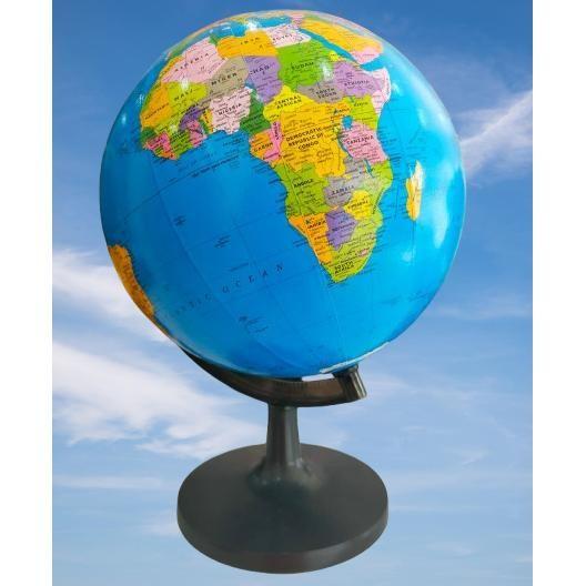 World Map Ball 21.4cm 