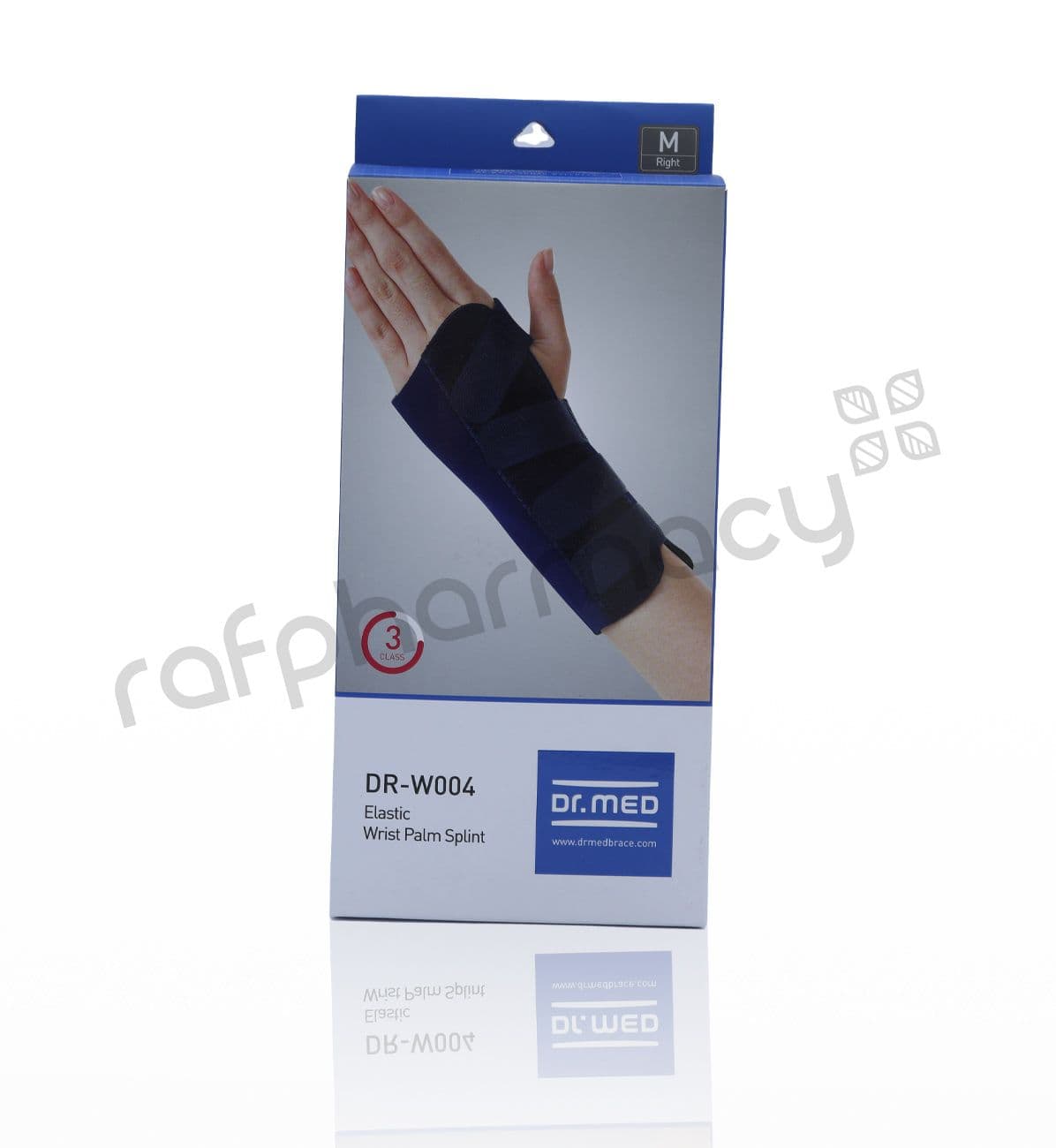 Dr-M Elastic Wrist Palm Splint (Right, Medium) (Item #15940)