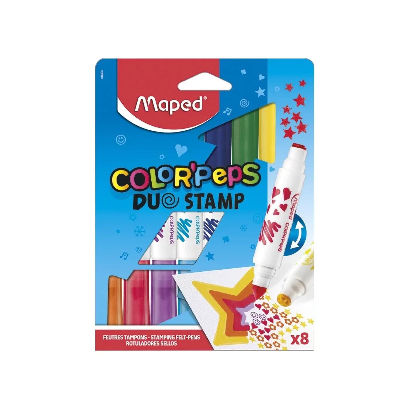 Maped Color Peps Duo Stamp Colouring Pens