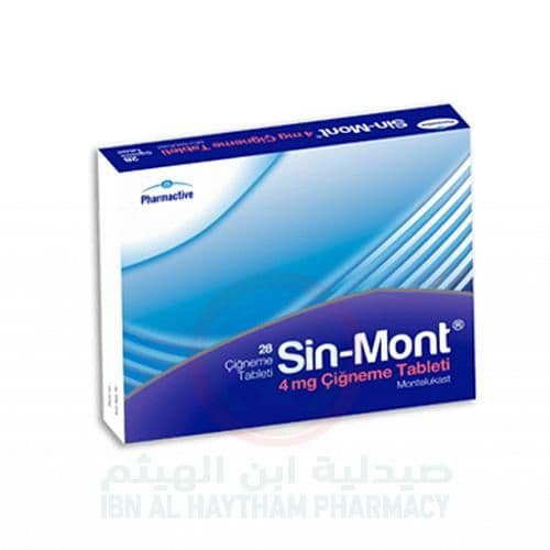 Sinmont 4Mg Tablets 28'S