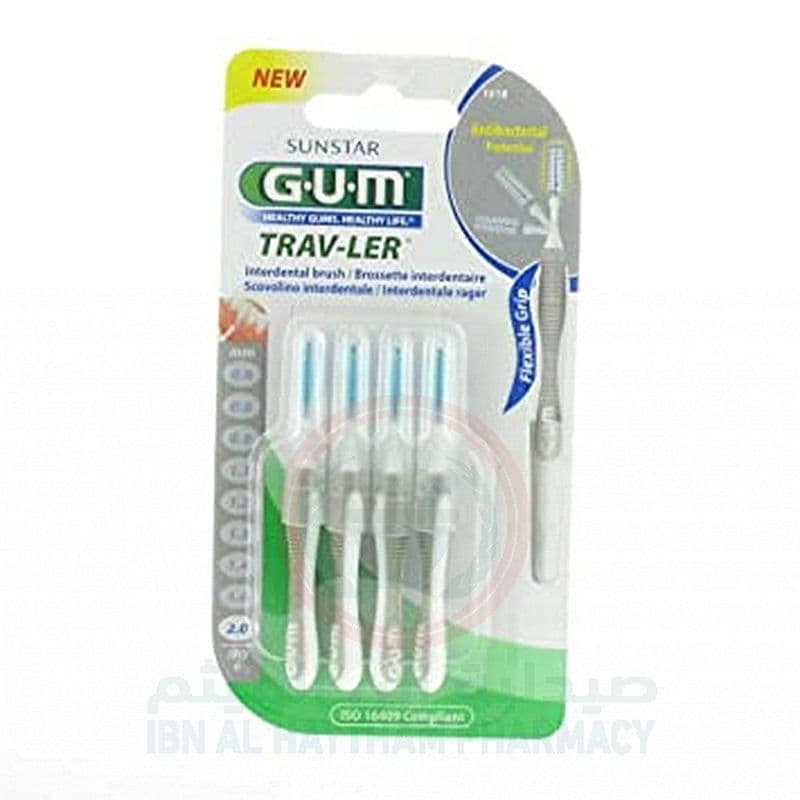 Gum Proxa Brush Traveler 2.0Mm - 1618