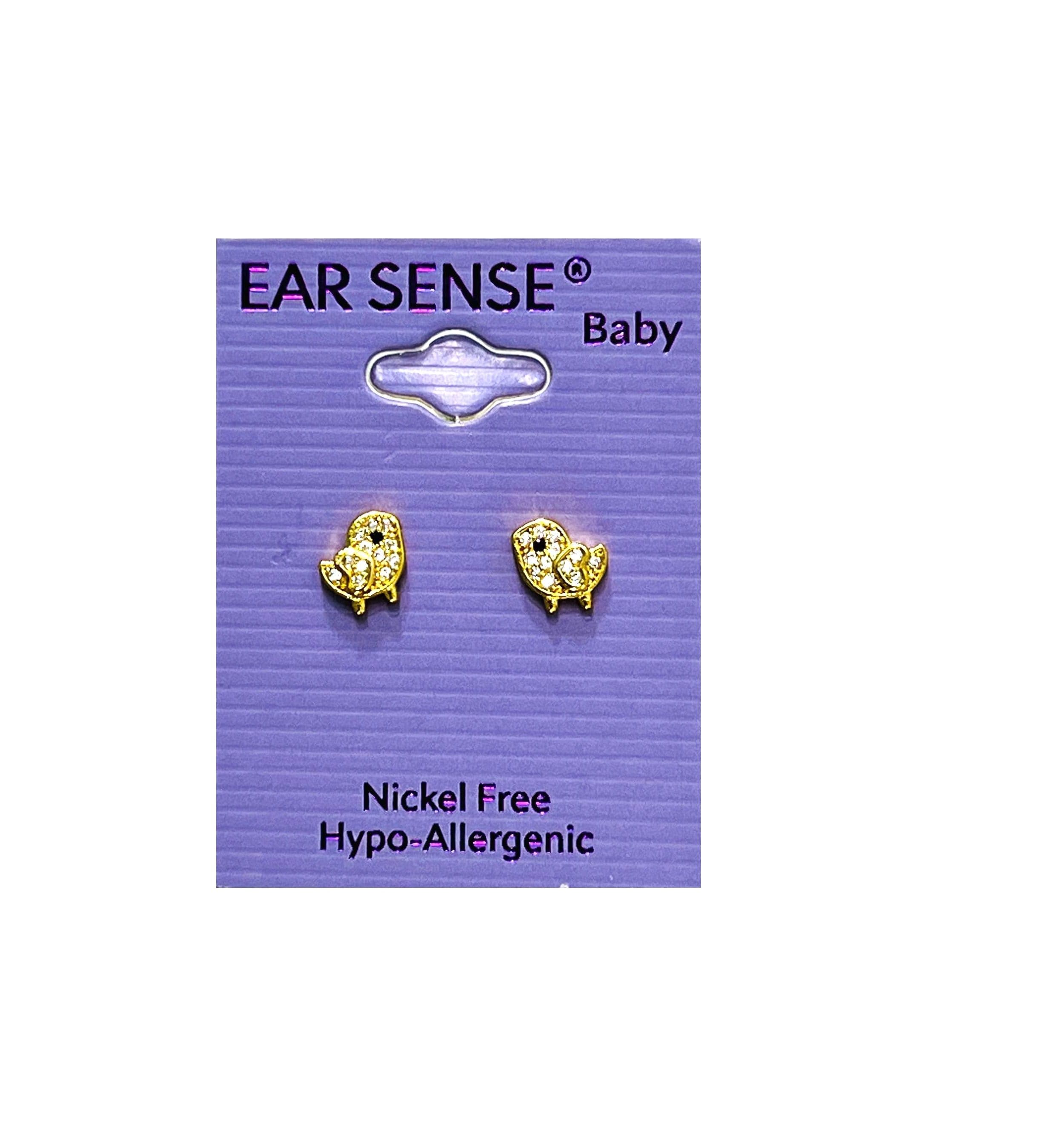 Ear Sense Nickle Free Hypo Allergenic Baby Ear Ring Model 07 Gold