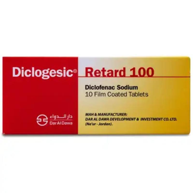 Diclogesic Retard 100Mg 10 Tablets