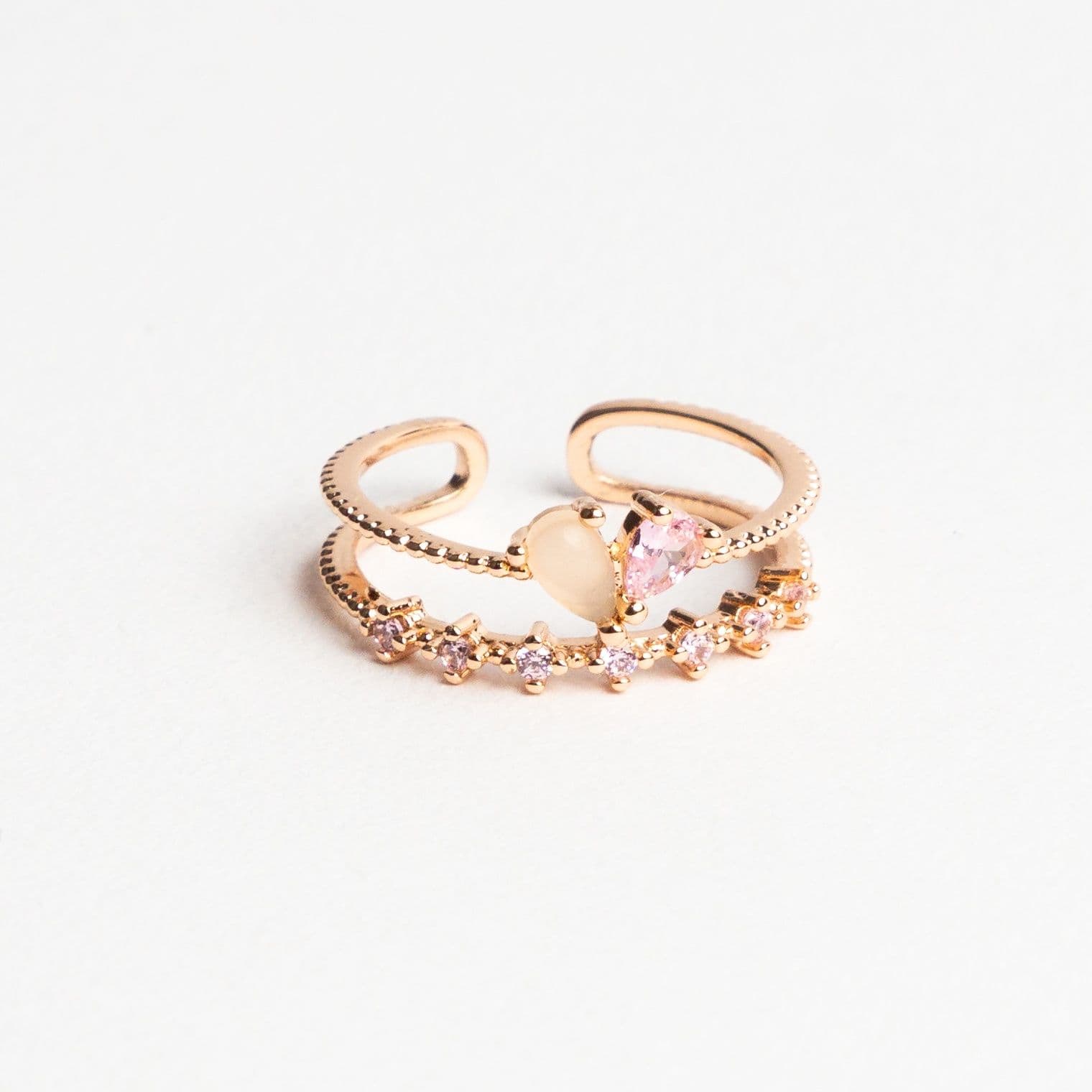Adjustable Heart Ring