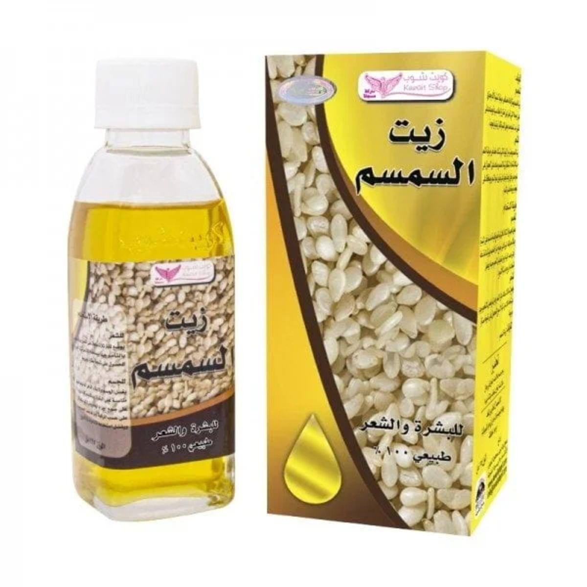 Kuwait Shop Sesame Oil 100 % Natural Oil For Skin And Hair 125Ml