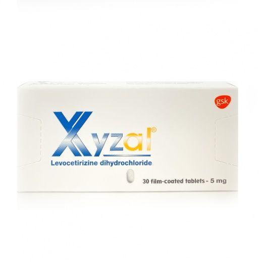 Xyzal 5Mg Tab 10X3 30'S 00Ev