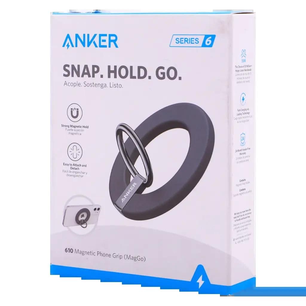 Anker Maggo610 Strong Magnetic Phone Grip (Compatible With Wireless Devices)