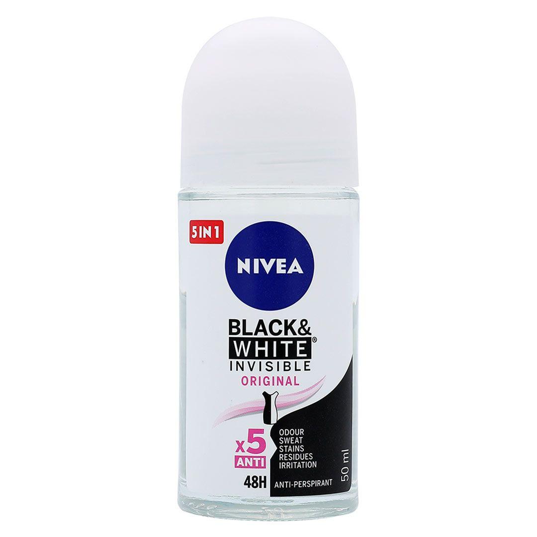 Nivea Deo Roll On Female Black & White 50Ml