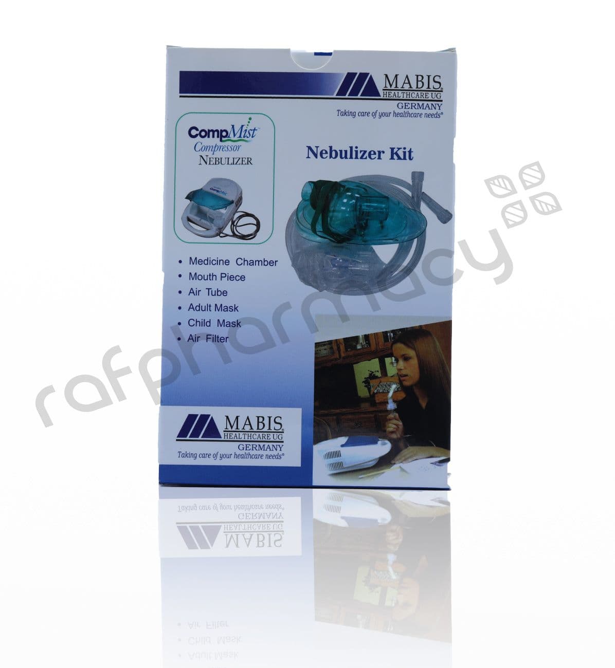 Mabis Nebulizer Mask Child & Adult Kit (#11399)