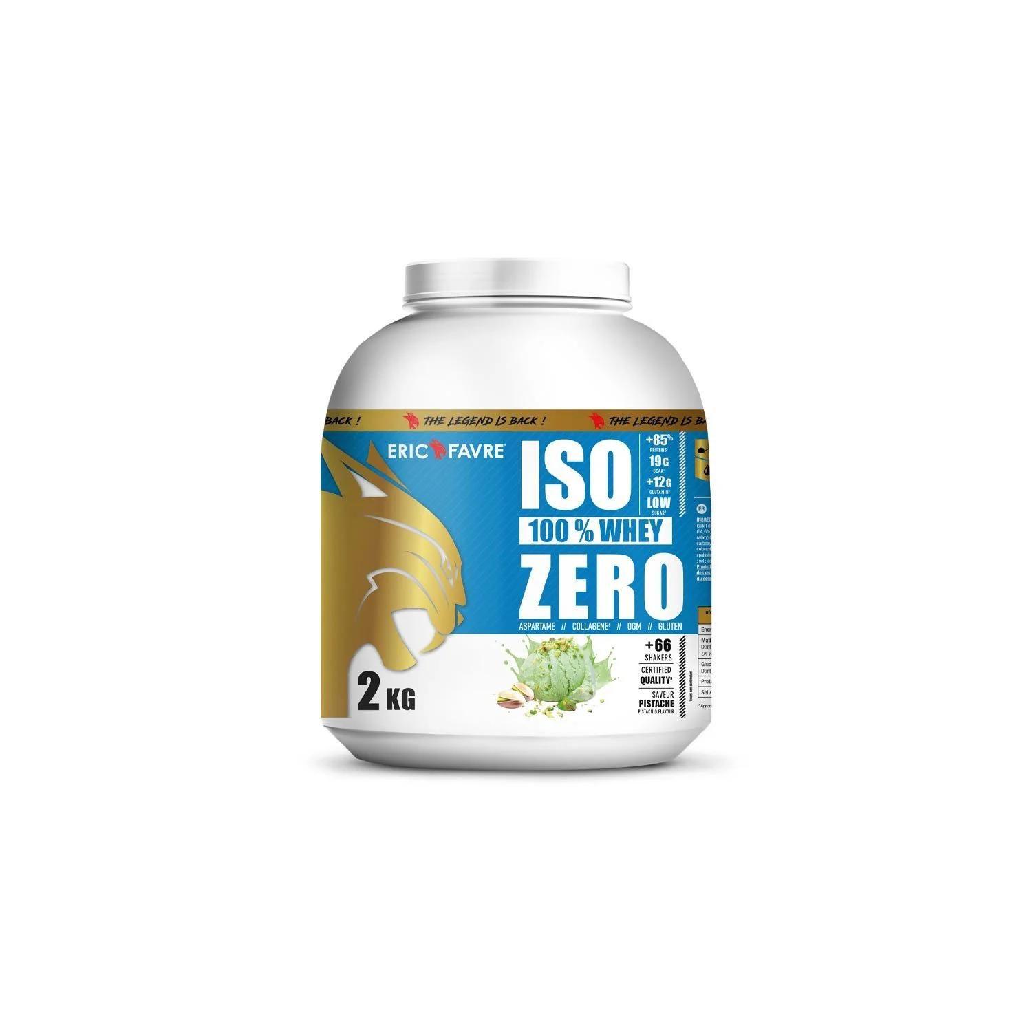 Eric Favre ISO 100% Whey Zero Pistache Flavor 2Kg