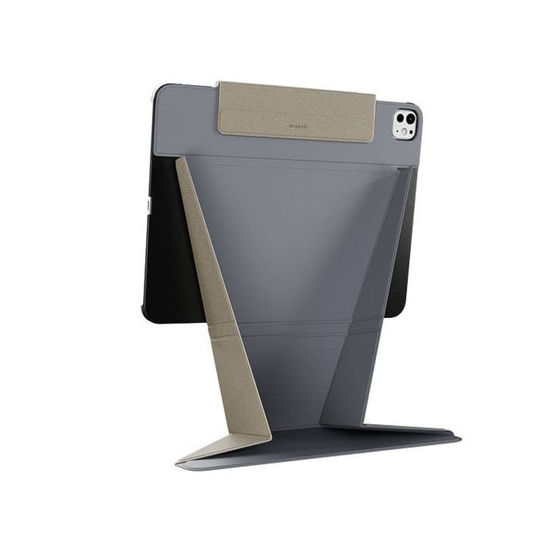 Mageasy Lift Standing & Folding Folio Case For 2024 Ipad Pro 13" M4 - Alaskan Blue