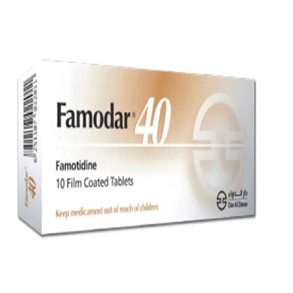 Famodar 40 Mg 10 Tab