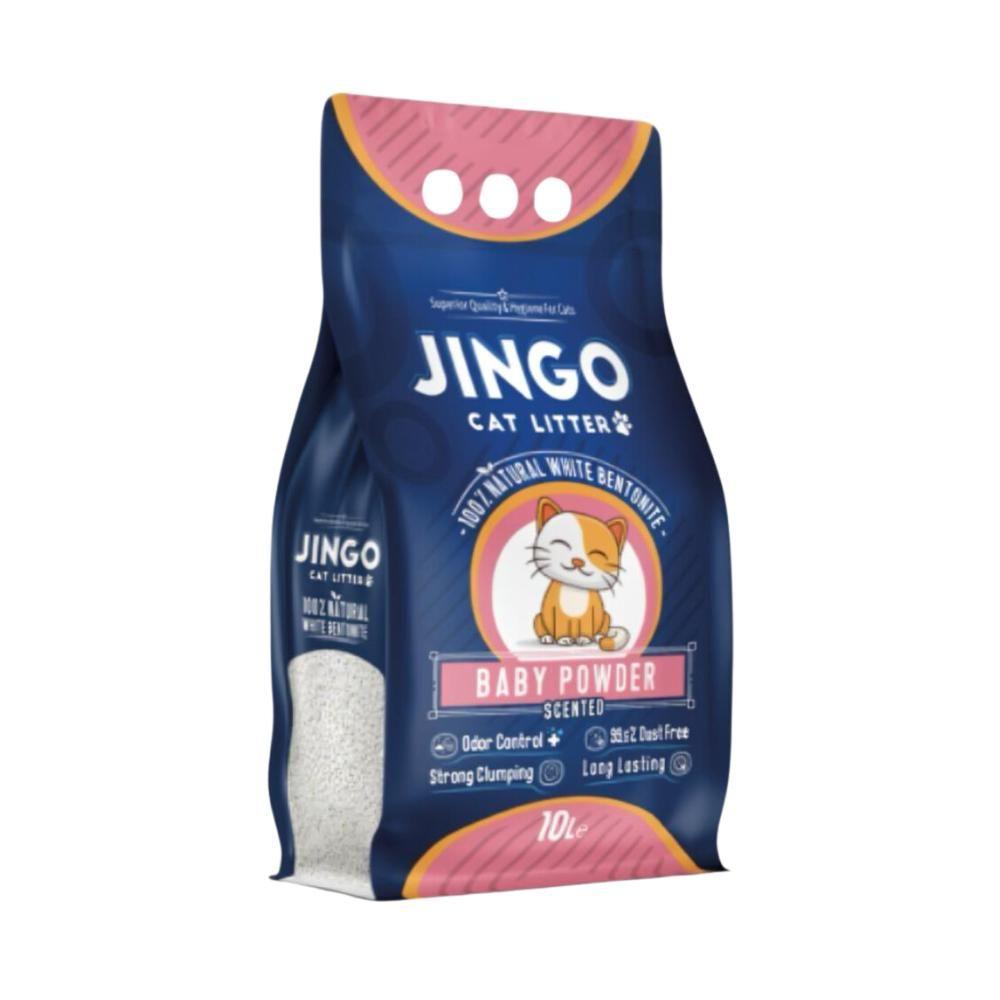 Jingo Cat Litter 10L Baby Powder