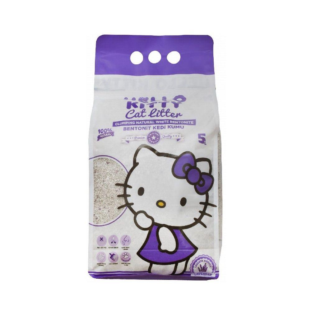 Hello Kitty Cat Litter Lavender 5 Ltr