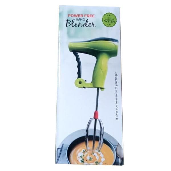 Manual Hand Blender With Stainless Steel Blades No.16291