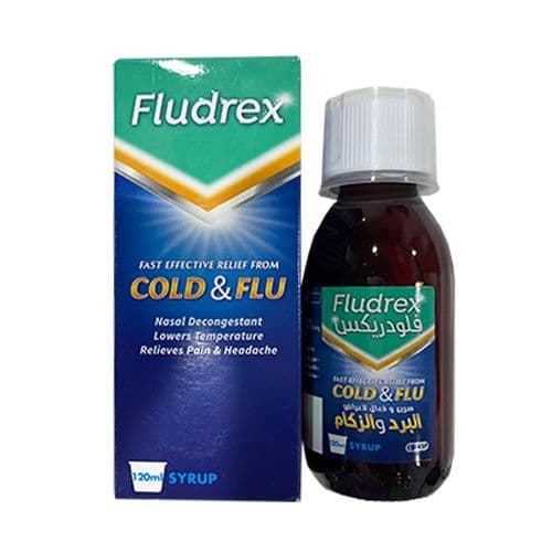 Fludrex Cold & Flu Syrup 120Ml