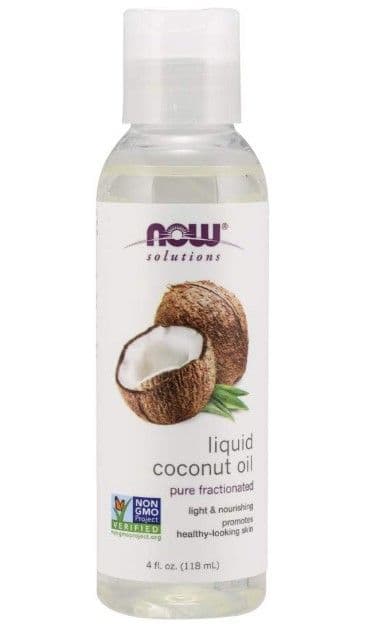 Now Solutions Liquid Coconut Oil Pure Fractionated 118ml