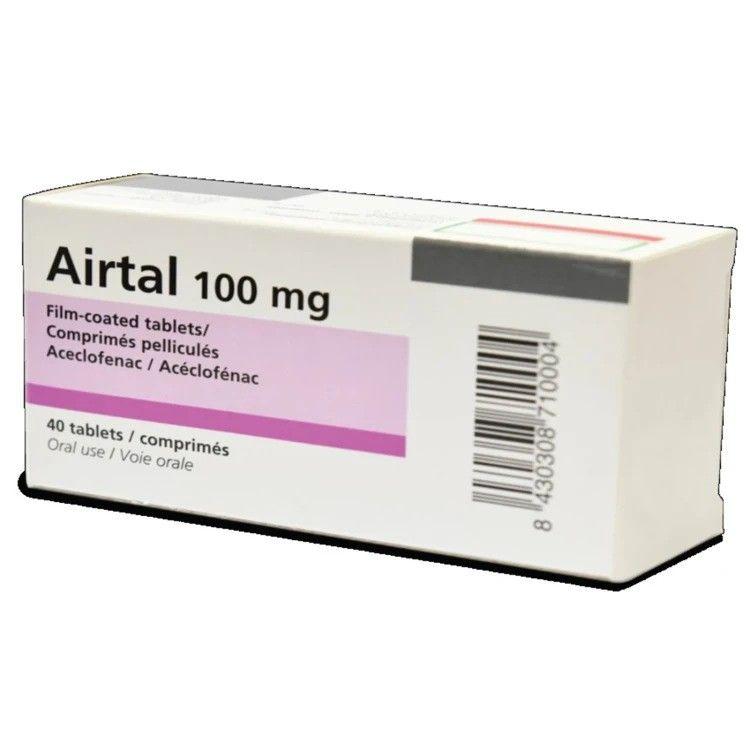 Airtal 100Mg Film Coated Tablets 40