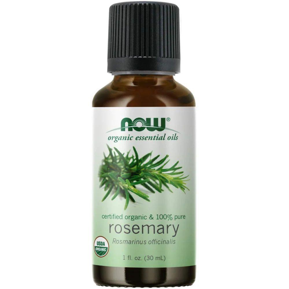 Now Rosemary Oil Organic 1 Oz (30Ml)