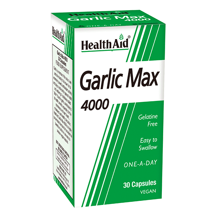 Health Aid Garlic Max 4000 Cap 30'S-