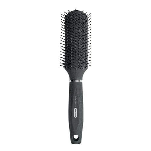 Titania Styling Black And Silver Hair Brush  1 PC