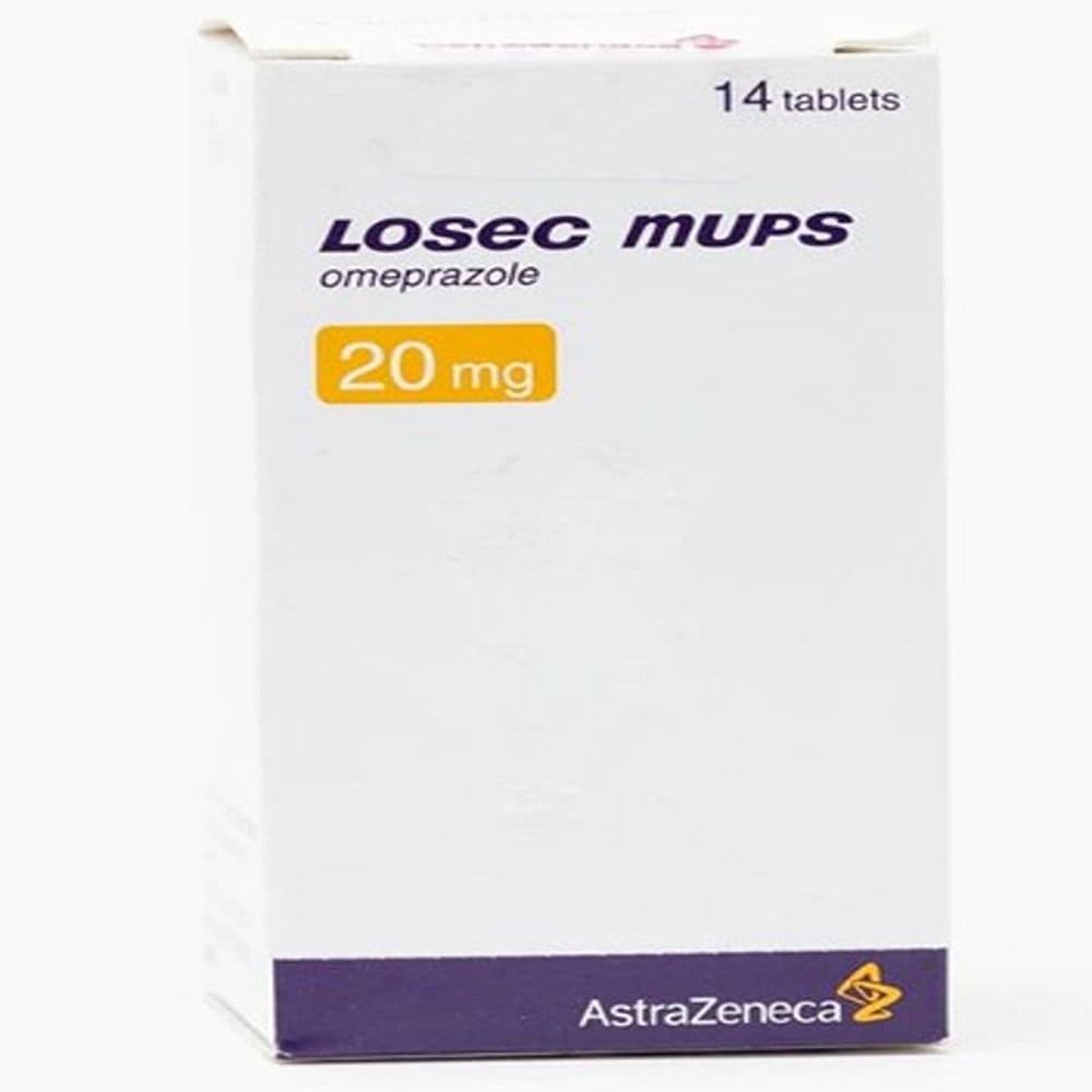 Losec Mups 20Mg Tab 14'S