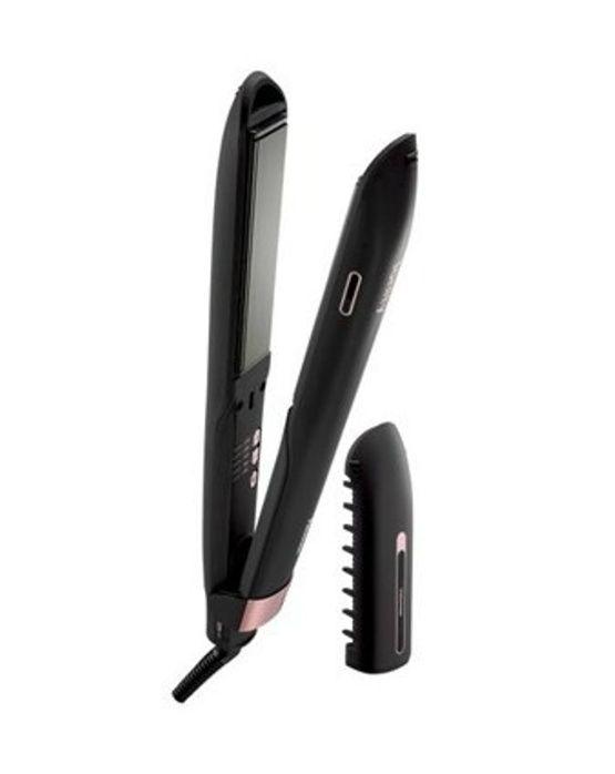 Panasonic Hair Straightener Eh-Hv70, Coconut Oil Infused Ceramic Plates