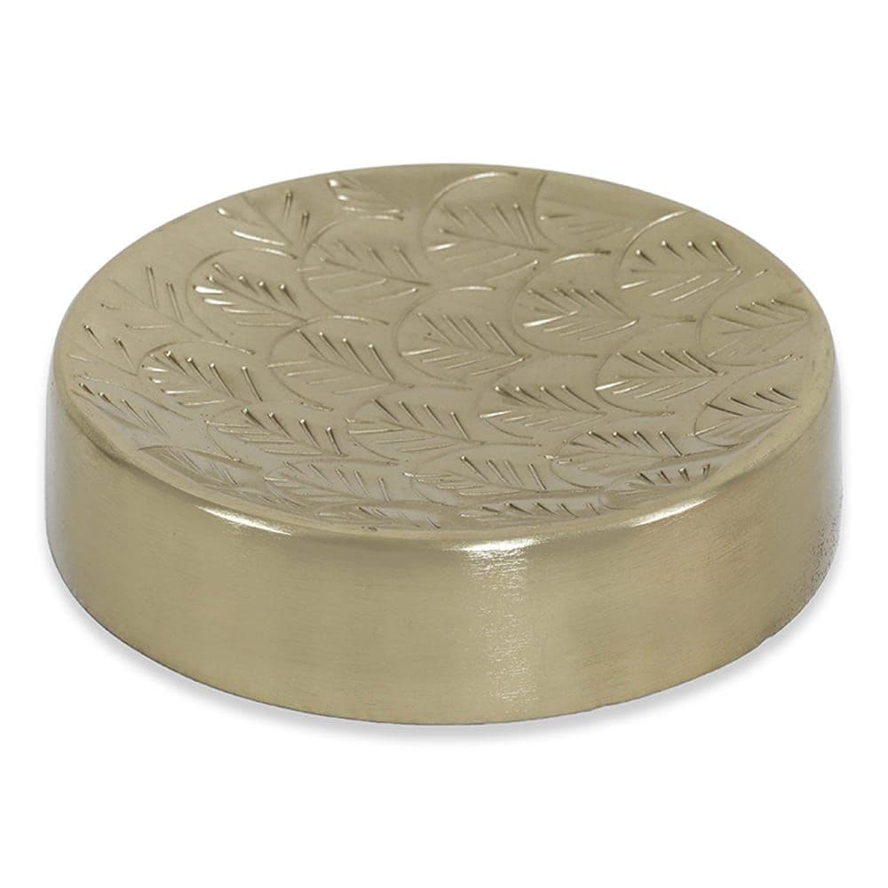 Deco Soap Dish, Gold - 12.5 Cm