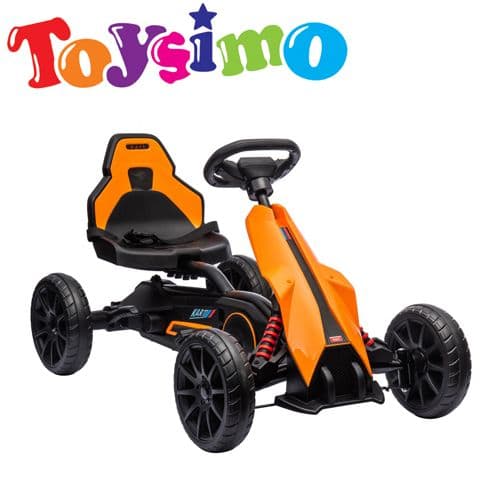 Orange Karting Pedal Cycle