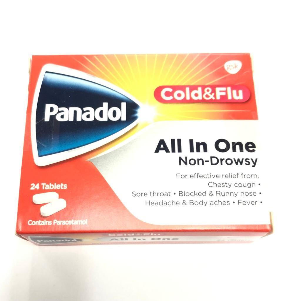 Panadol Cold & Flu All In One Tablet 24'S