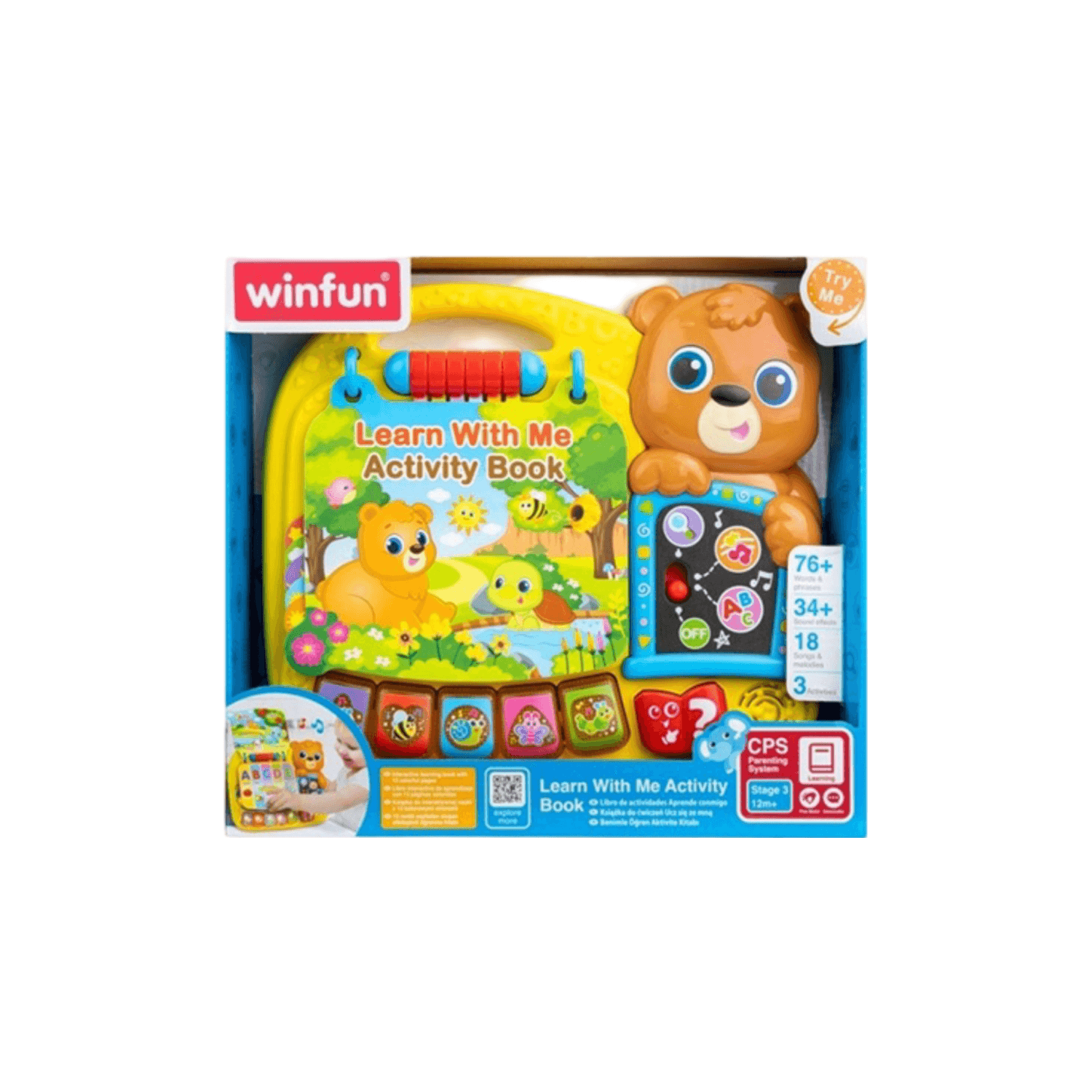 Winfun Learn With Me Activity Book