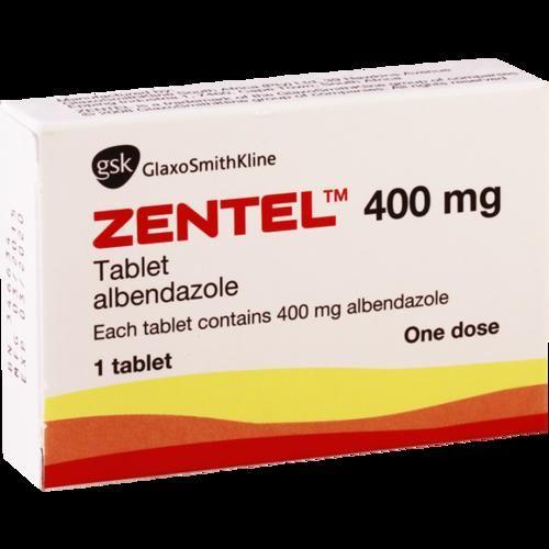 Zentel Tablet 400Mg 1'S-