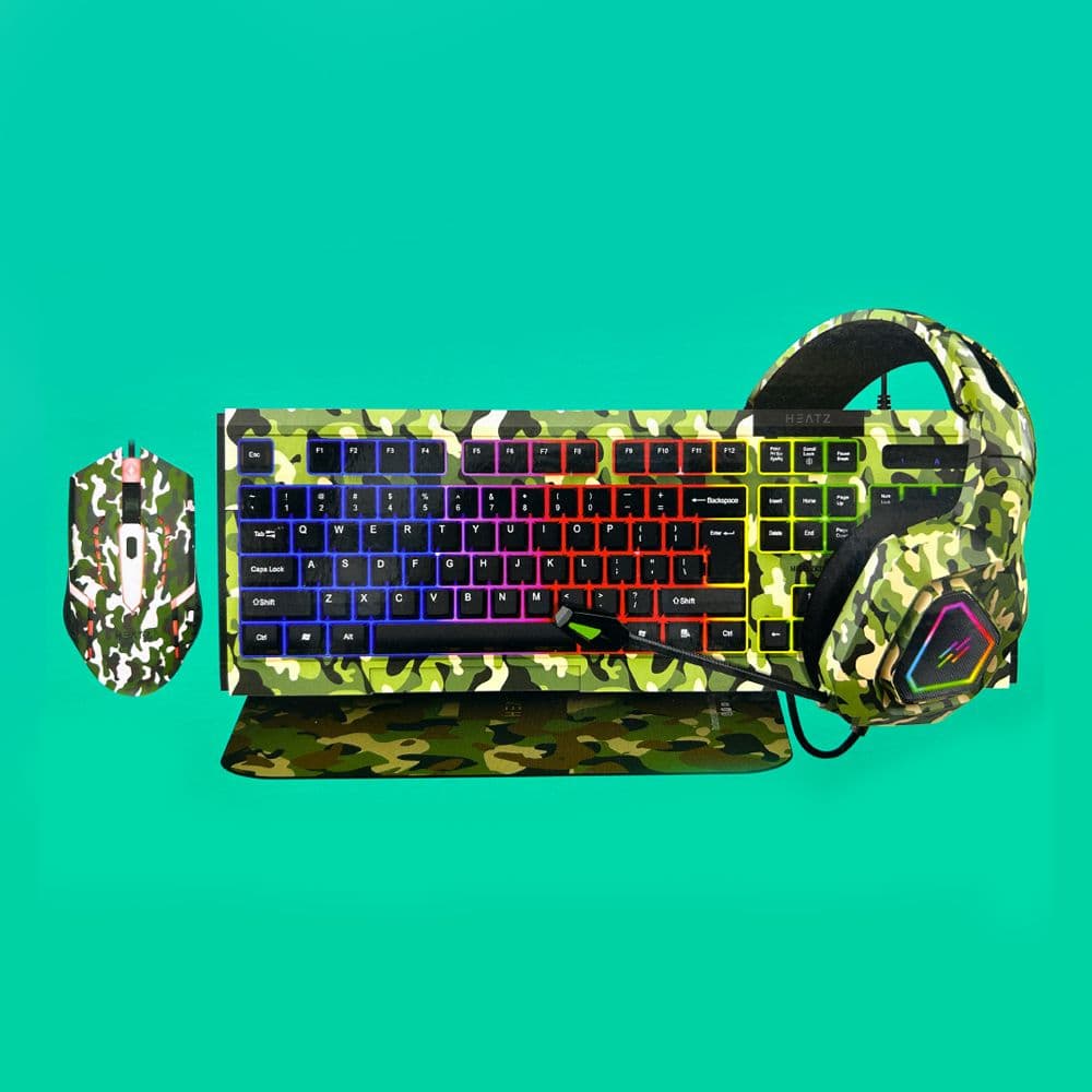 Heatz Zk31 4 In1 Gaming Combo
