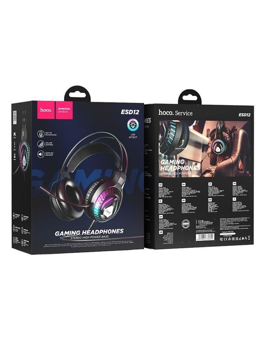 Hoco- Esd12
Gaming Headphones Stereo