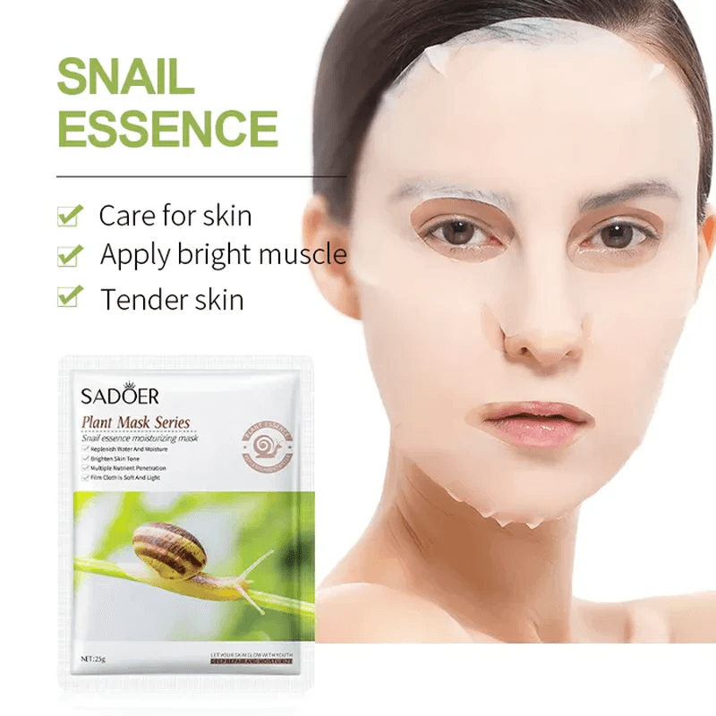 Snail Essence Moisturizing Face Sheet Mask