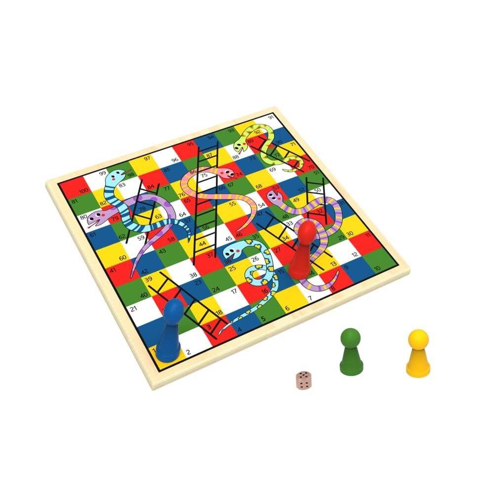 Tooky Toy 2-In-1 Games: Ludo And Snakes & Ladders Board Games