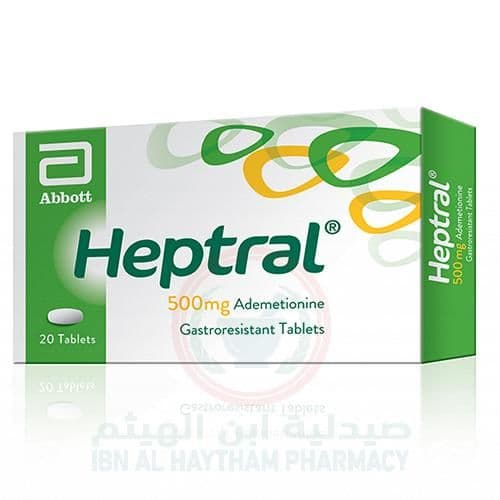 Heptral 500Mg Tablets 20'S