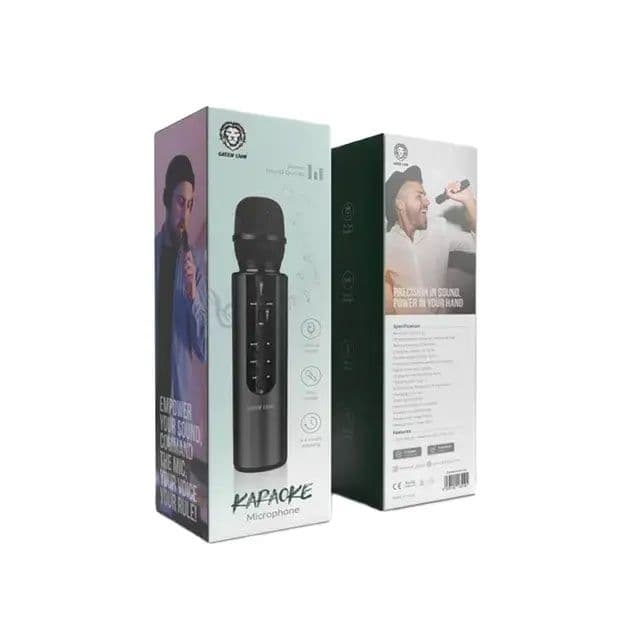 Karaoke Microphone 5-6 Hrs Working - Green Lion