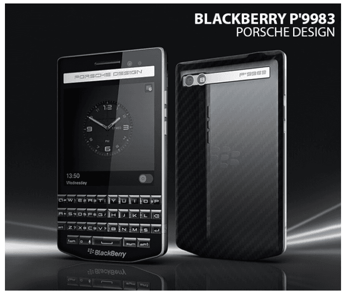 BlackBerry P'9983 Porsche Design 64GB TRA - (GSM Only, No CDMA) Factory Unlocked - International Version