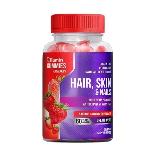 Ditamin Adulvit Hair,Skin & Nails 60 Gummies