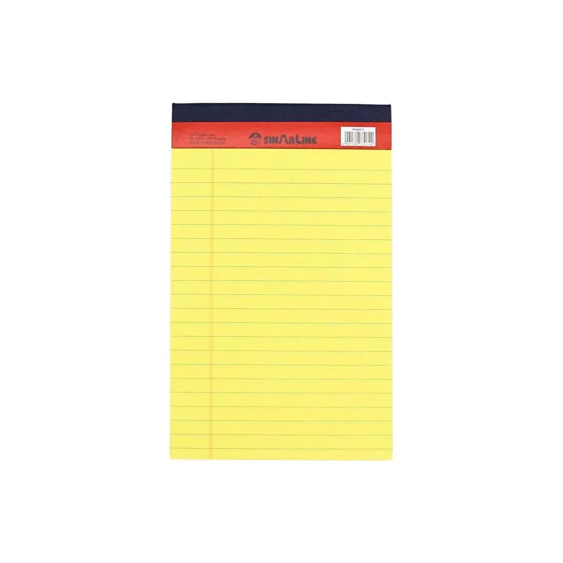 Sinarline Legal Pad Yellow