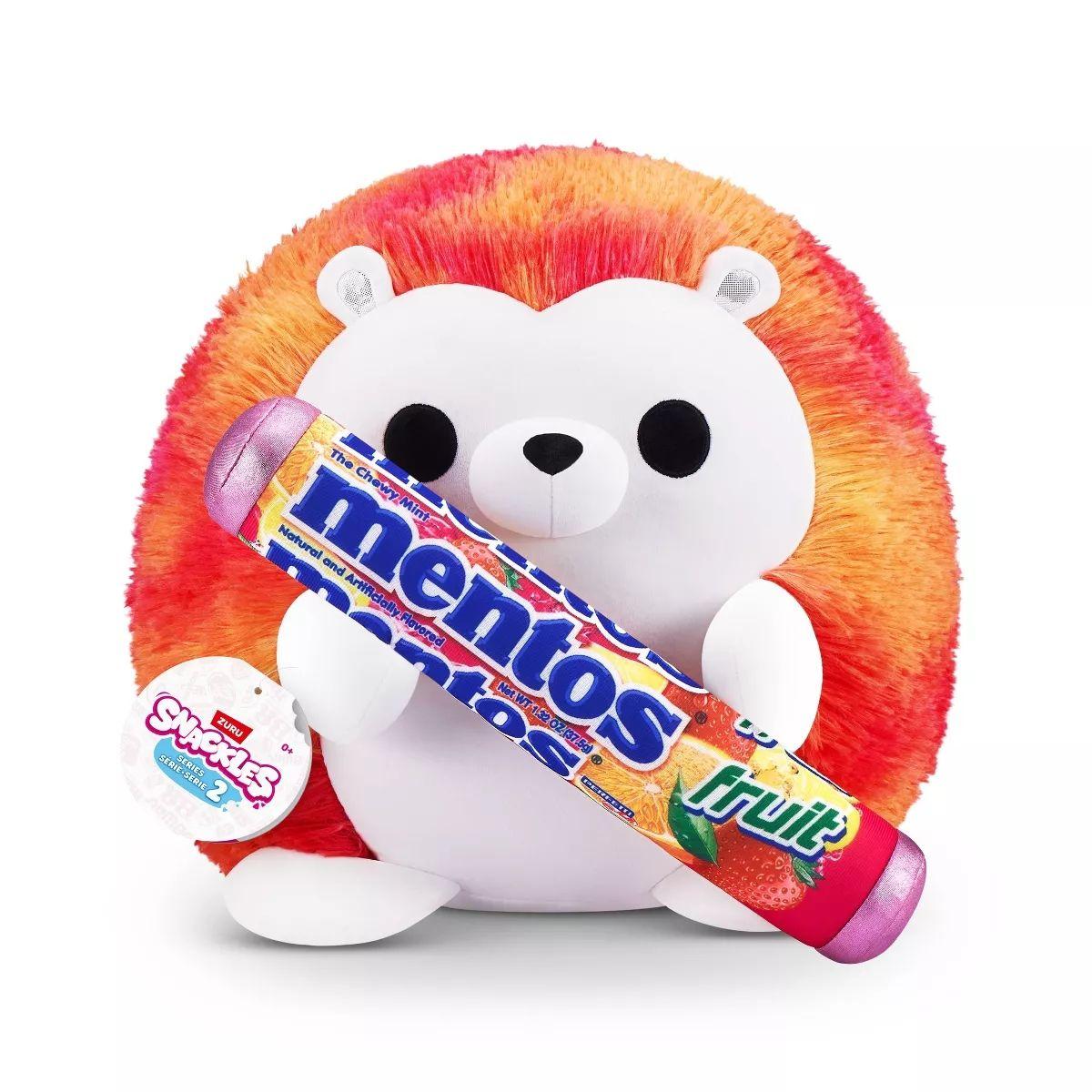 Zuru Snackles Series 2 Heidi The Hedgehog With Mentos Plush (34.8 Cm)