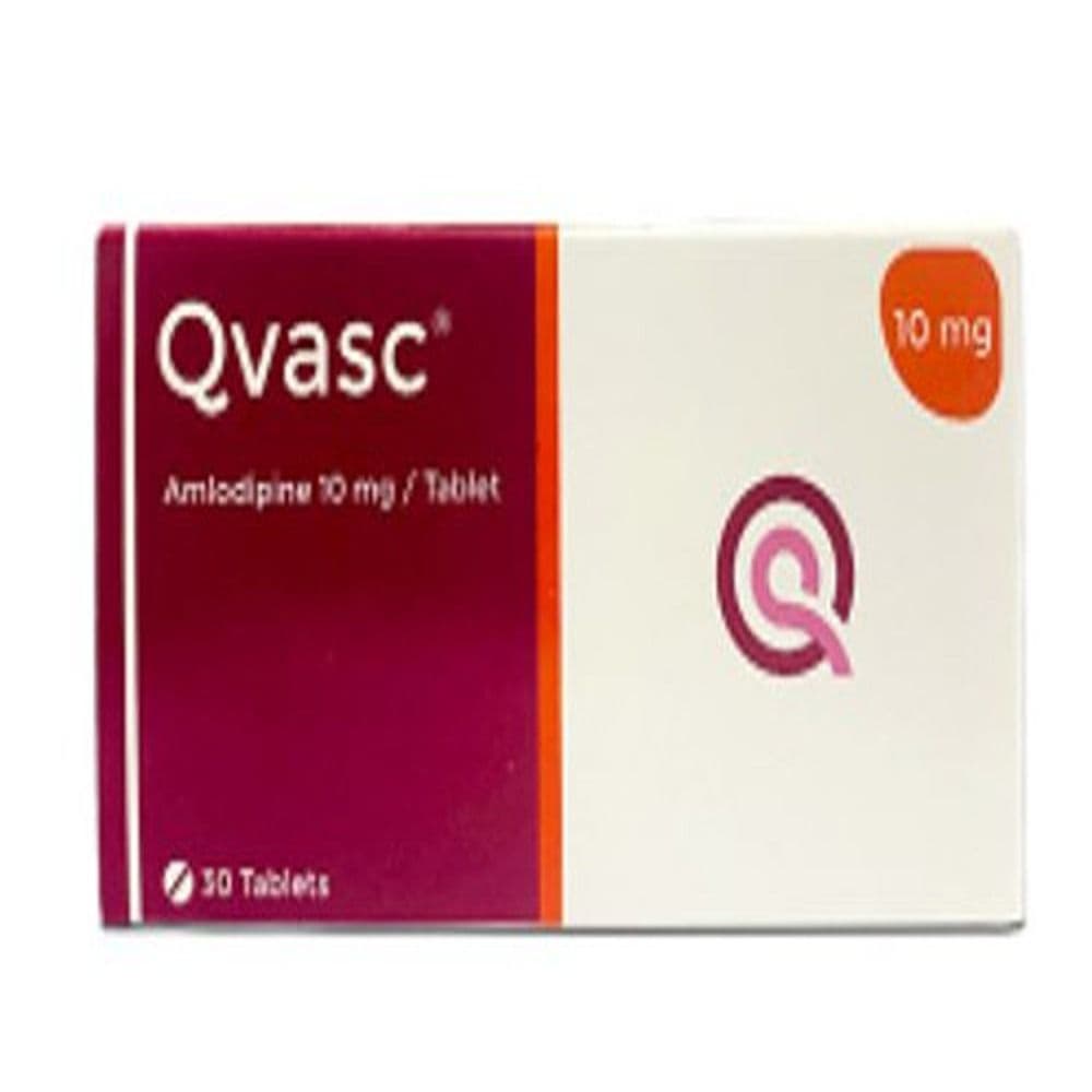 Qvasc 10 Mg 30 Tablets