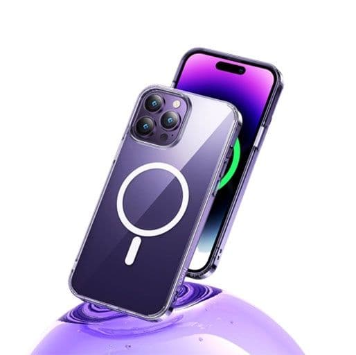 Hoco Magnetic Clear Cover For iPhone 14 Pro Max