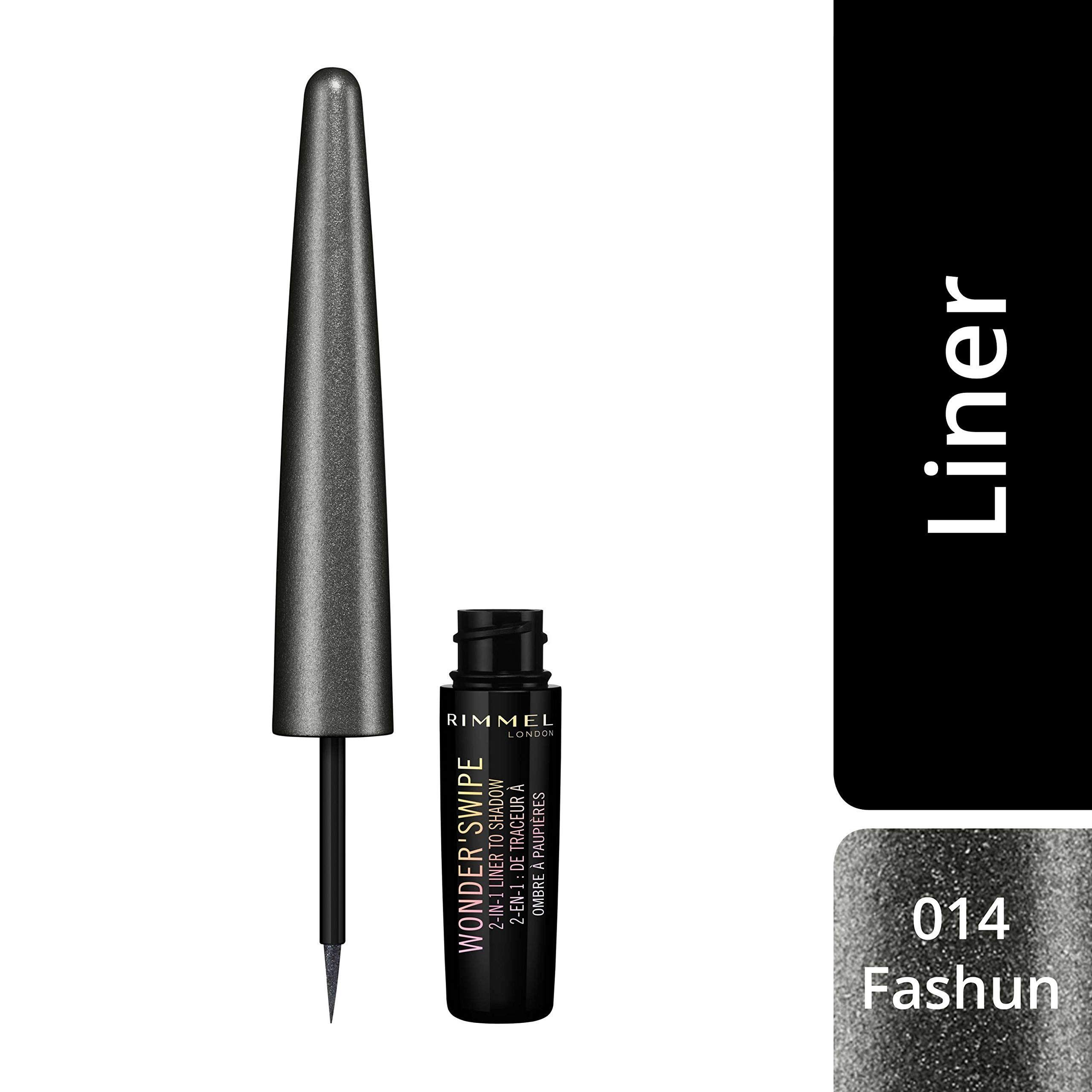 Rimmel London Wonderswipe 2 In 1 Liner To Shadow 014 Fashun 1.7 Ml