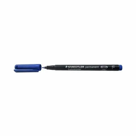 Staedtler Lumocolour Permanent Marker 0.6Mm Blue