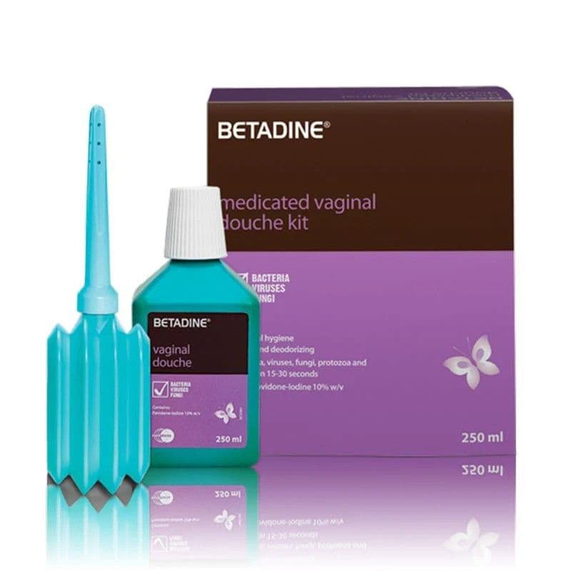 Betadine Kit Vaginal Douche 250 Ml