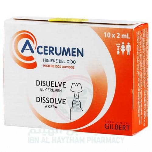 A-Cerumen Ear Wax Dissolver 10'S